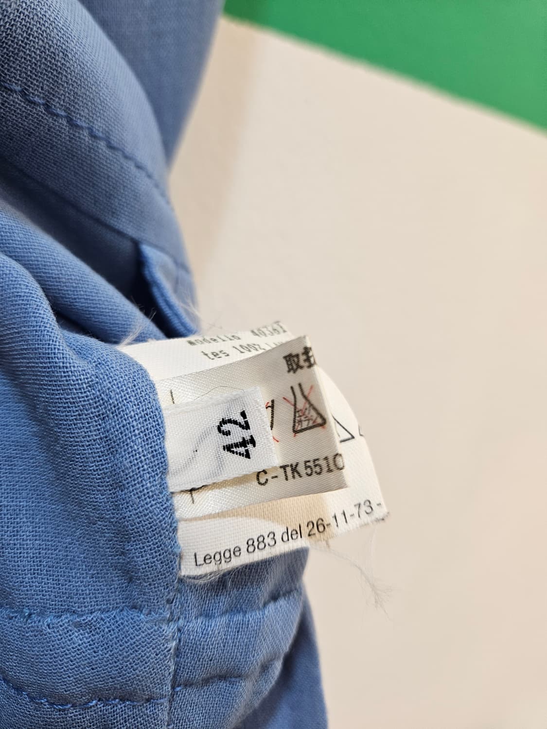 에르노 블루 코트 상품이미지9