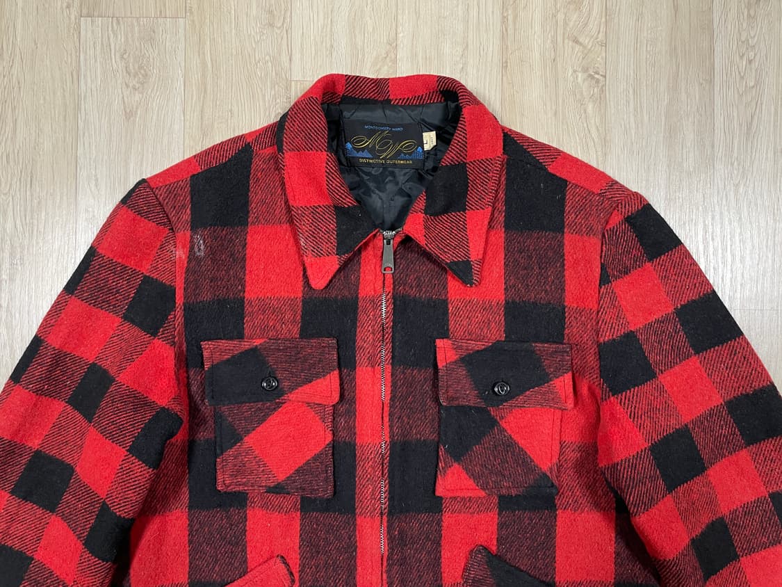 105) 70's 몽고메리워드 체크 매키노자켓(RRL&LVC&폴로) 상품이미지5