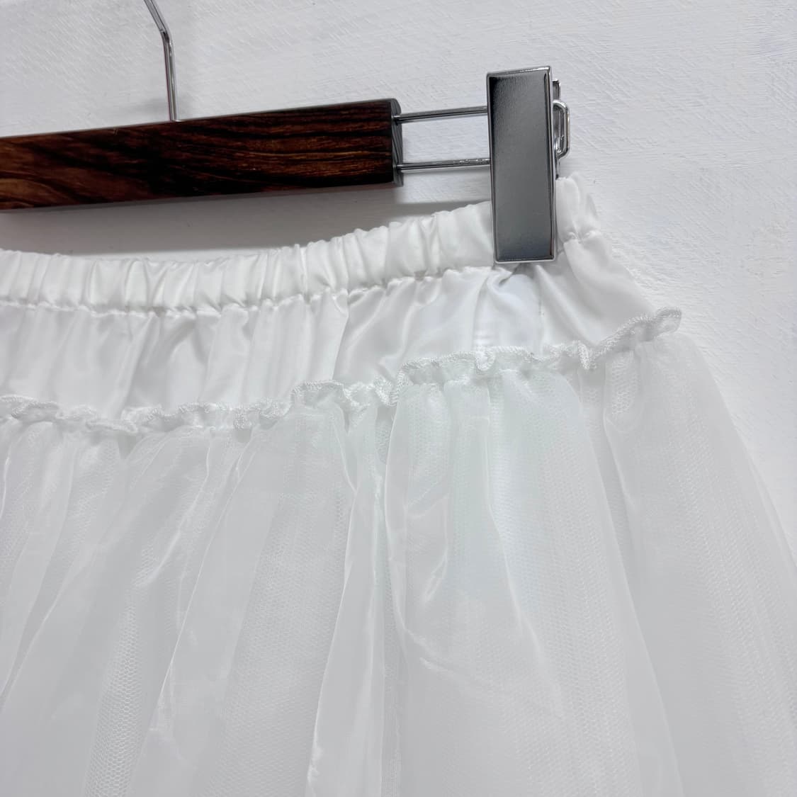 화이트 모리걸 튜튜 샤 미니 스커트 KIDS JPN 상품이미지2