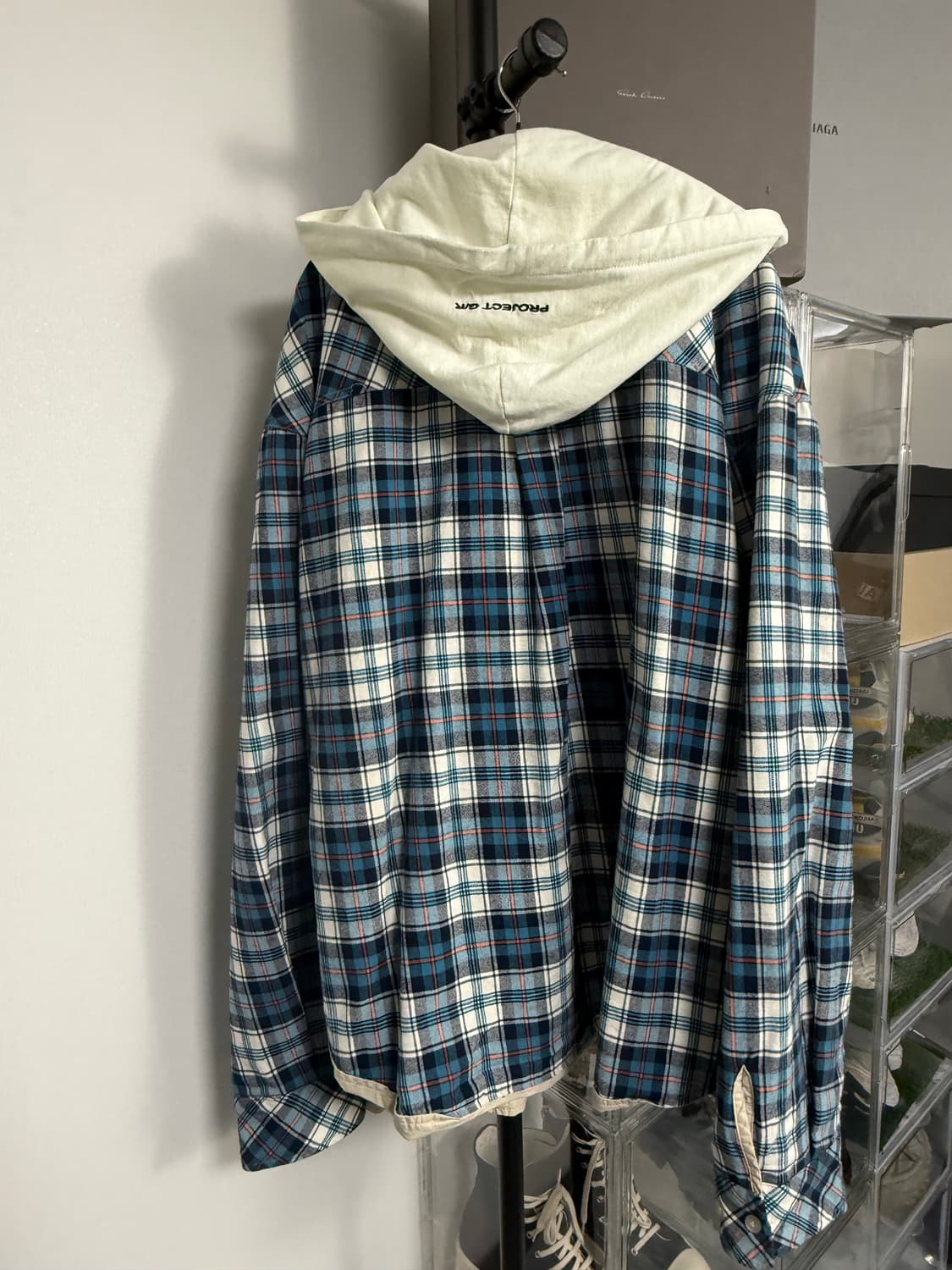 프로젝트지알 체크셔츠 1사이즈 4종 팝니다 상품이미지2