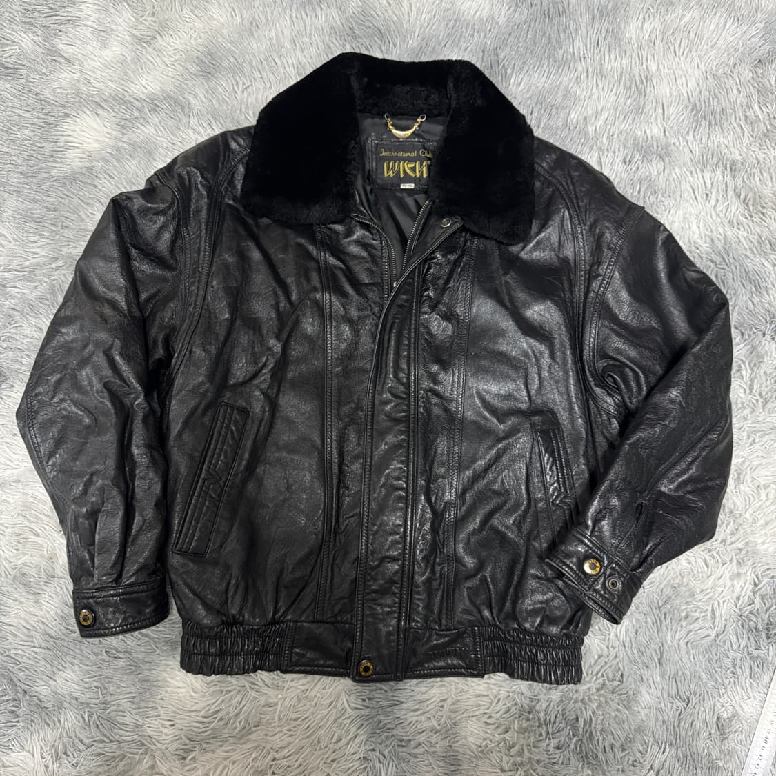 90s 양가죽 봄버 A-2 타입 95사이즈  상품이미지1