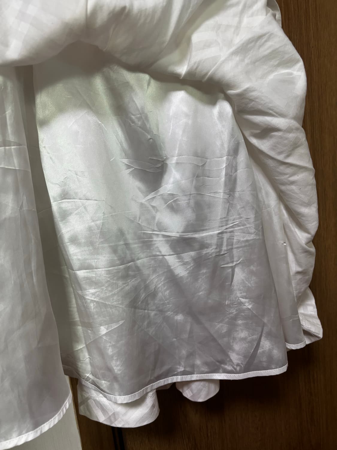 버버리 블루라벨 화이트 체크 스커트 상품이미지5