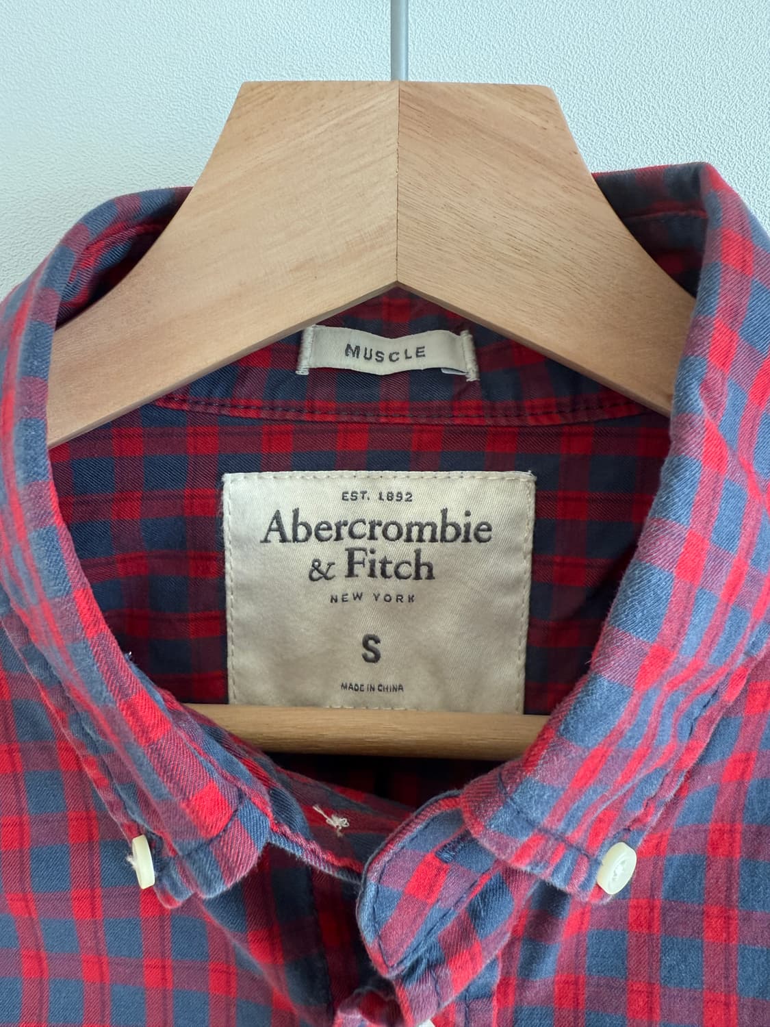 아베크롬비(Abercrombie) 체크 셔츠 상품이미지5