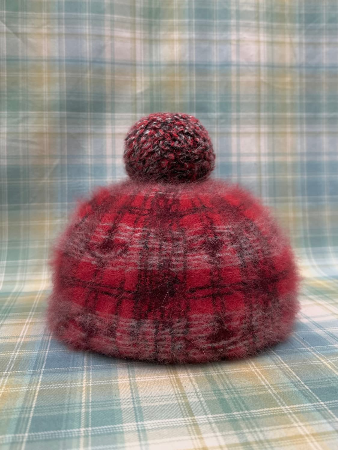 vivianne westwoo Check pattern hat 상품이미지3