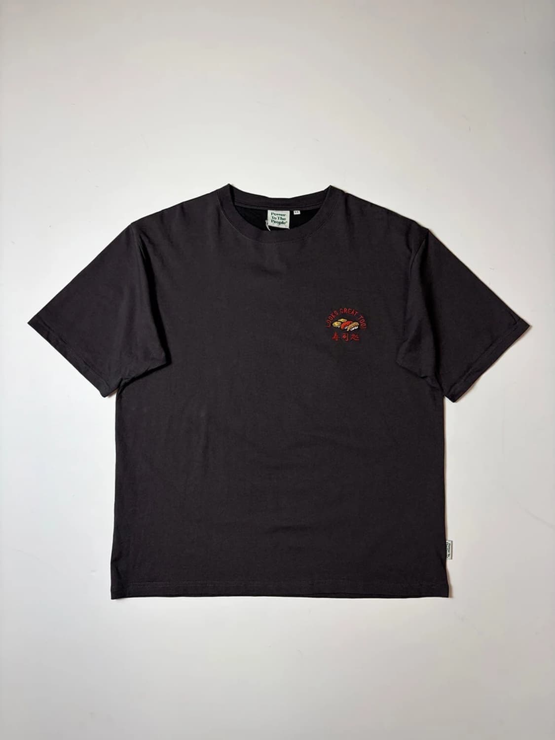 JS 와가라 자수 스시 반팔 티셔츠 PN9194 상품이미지4