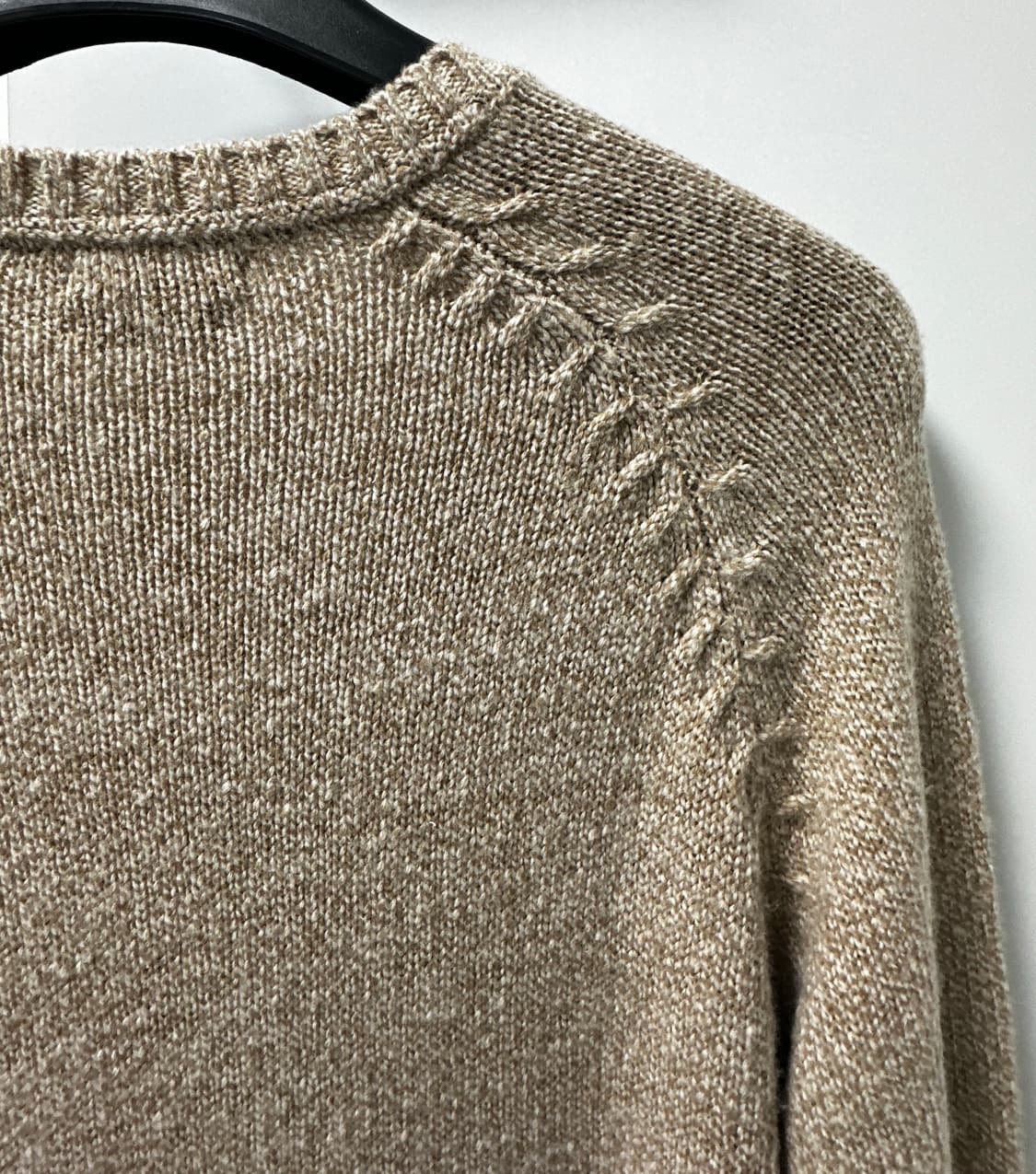 [Massimo Dutti 마시모두띠] 남성 오트밀 컬러 니트 / 100 상품이미지5