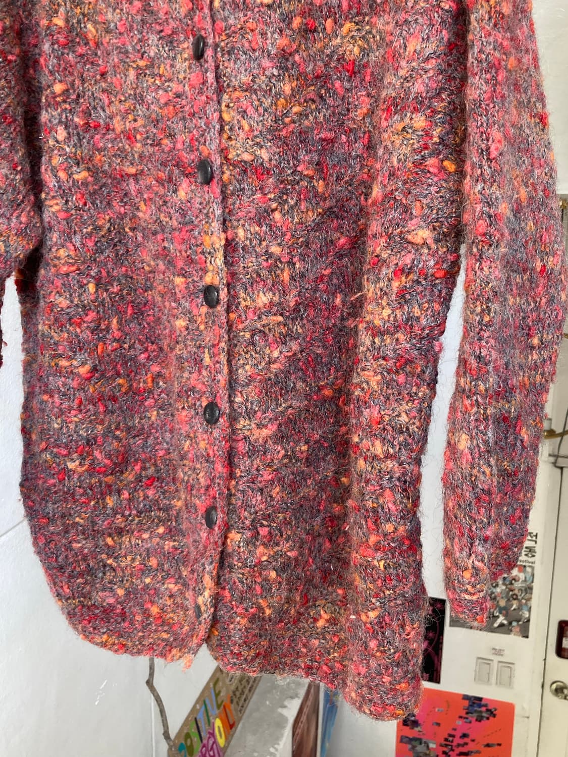 울 100% 핸드메이드 가디건 상품이미지3