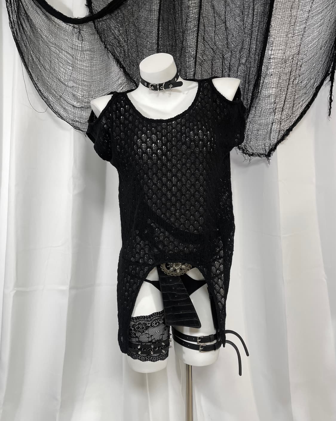 lace detail t-shirt 상품이미지1