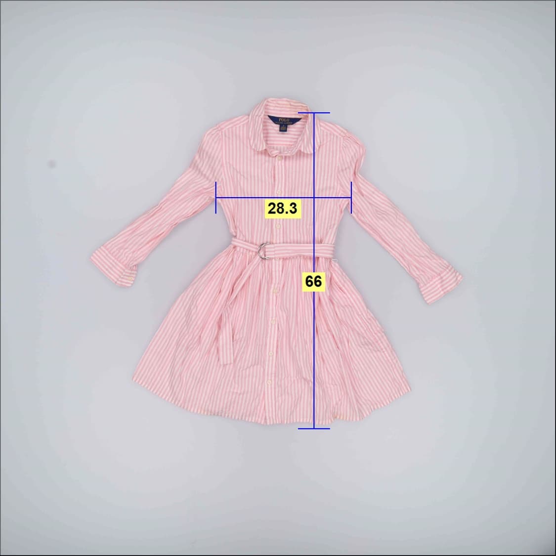 6 폴로 키즈 스트라이프 원피스 0407H1 상품이미지8