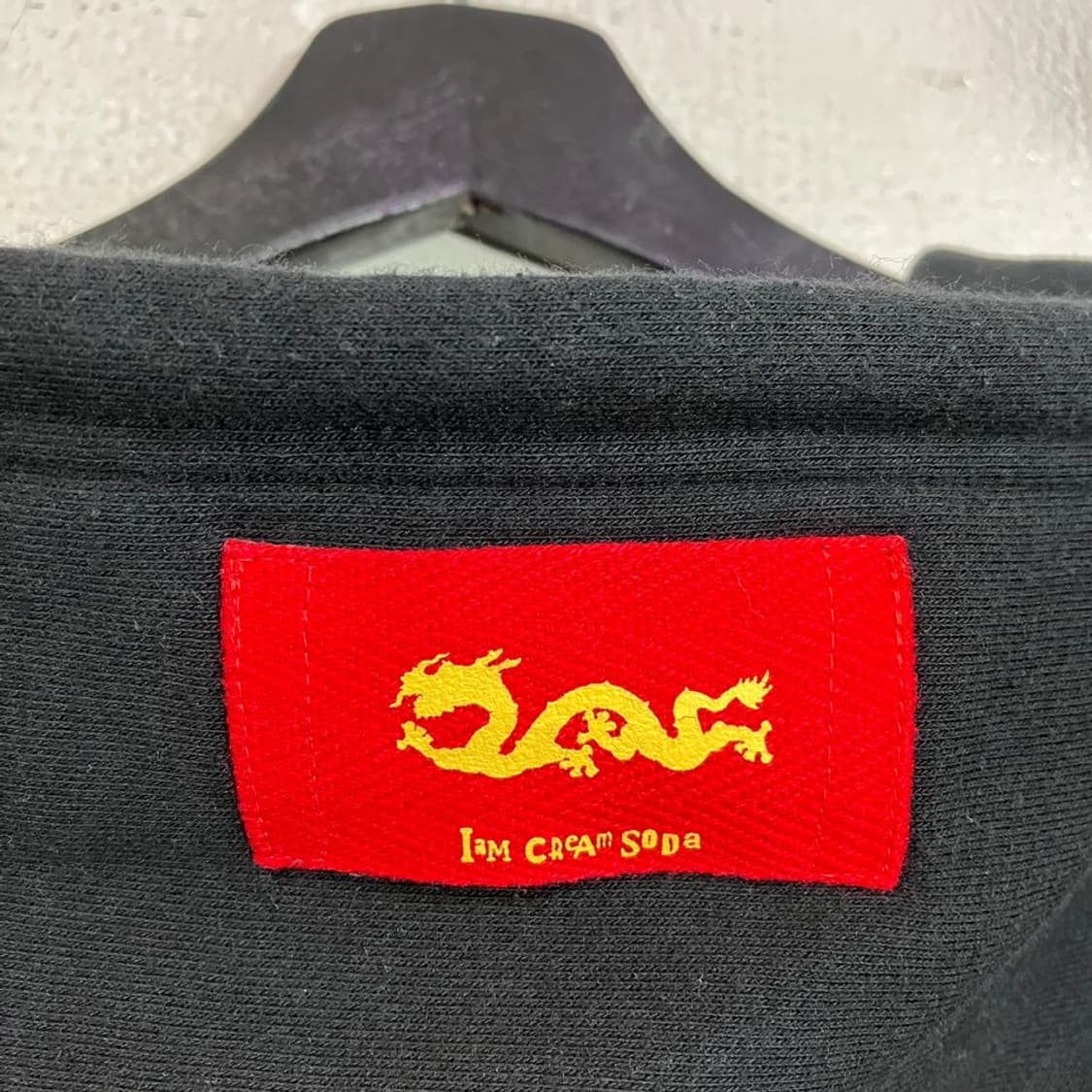 크림소다 펑크 빅로고 후드티 상품이미지5