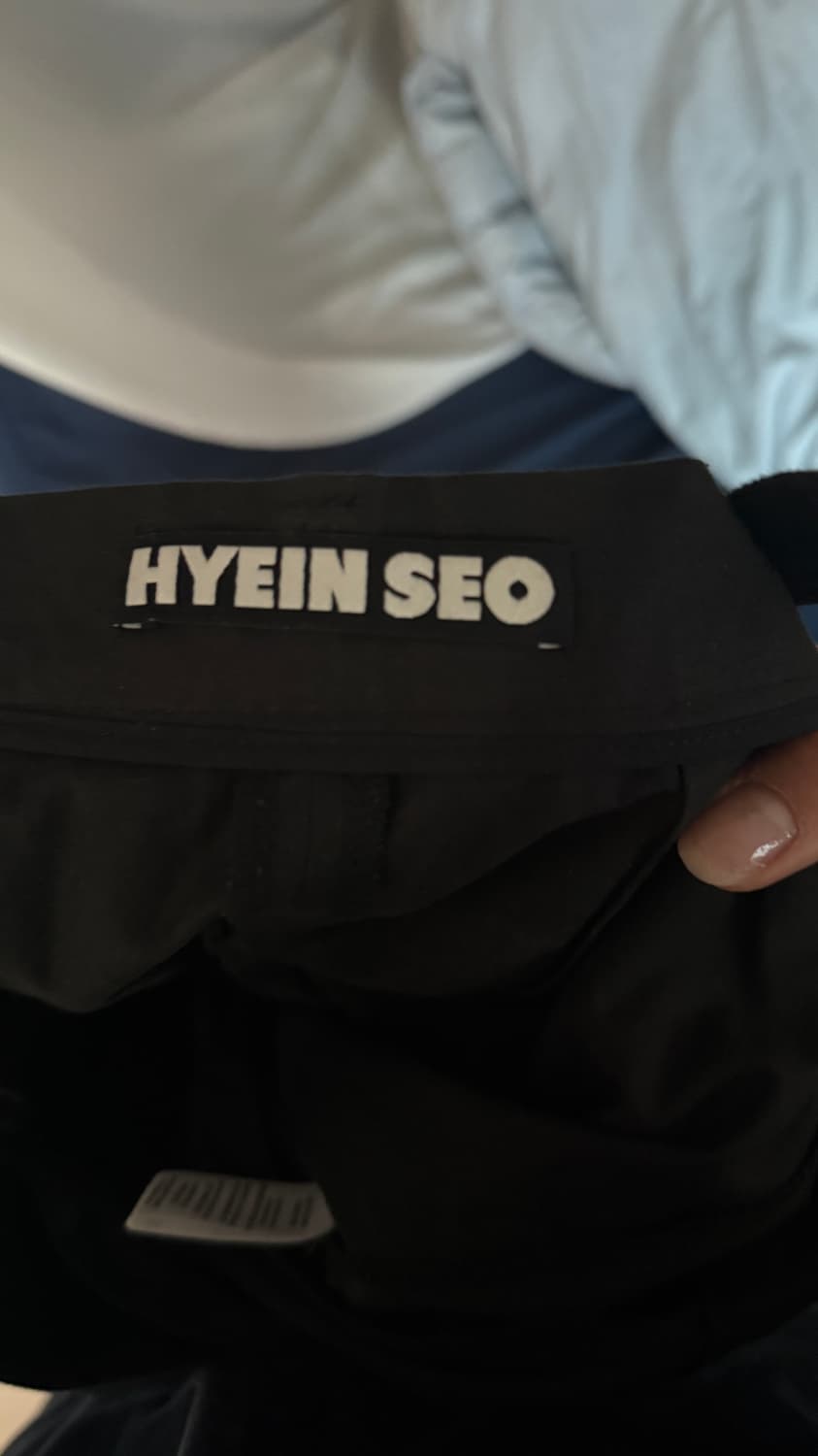 [1] 혜인서 랩 스커트 와이드 팬츠 상품이미지4