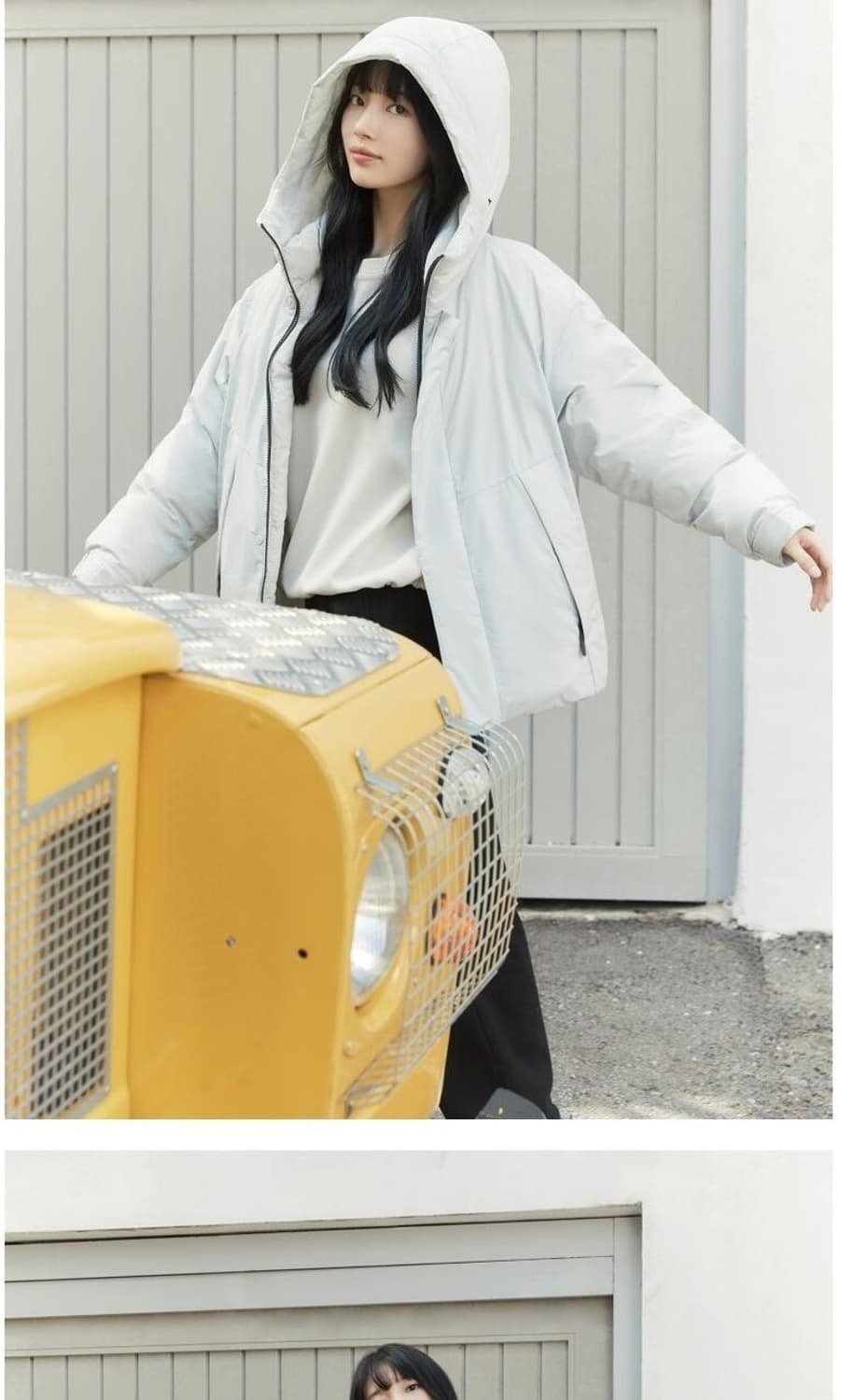 k2씬에어 후디 사이즈85 라이트그레이 새상품
 상품이미지3