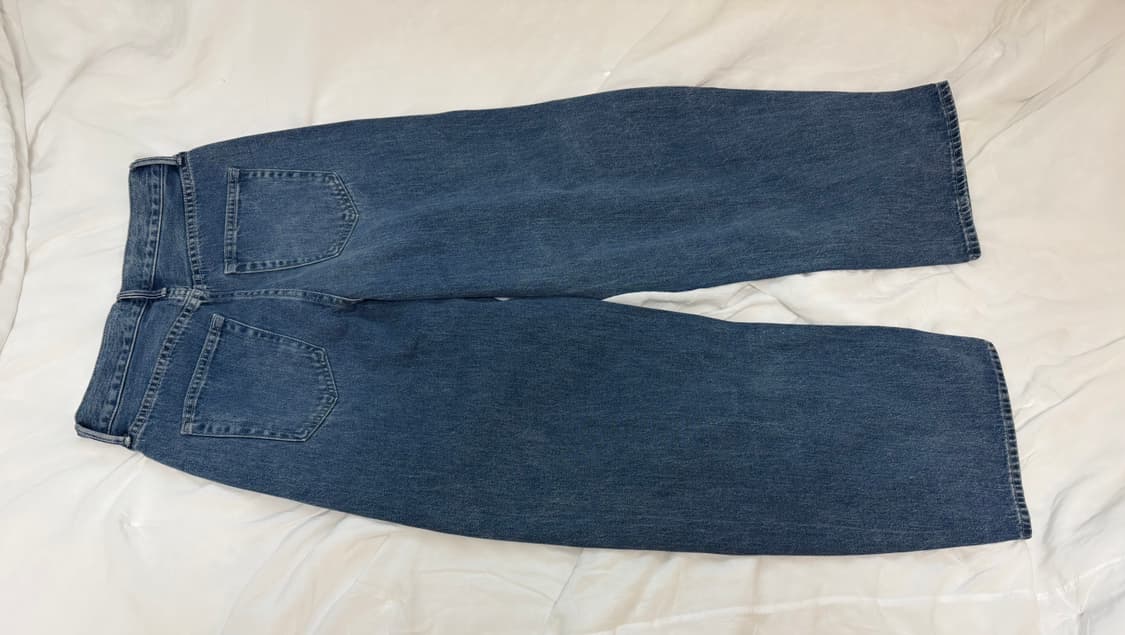 [새 상품] 유니클로 배기커브진 중청 24 상품이미지4