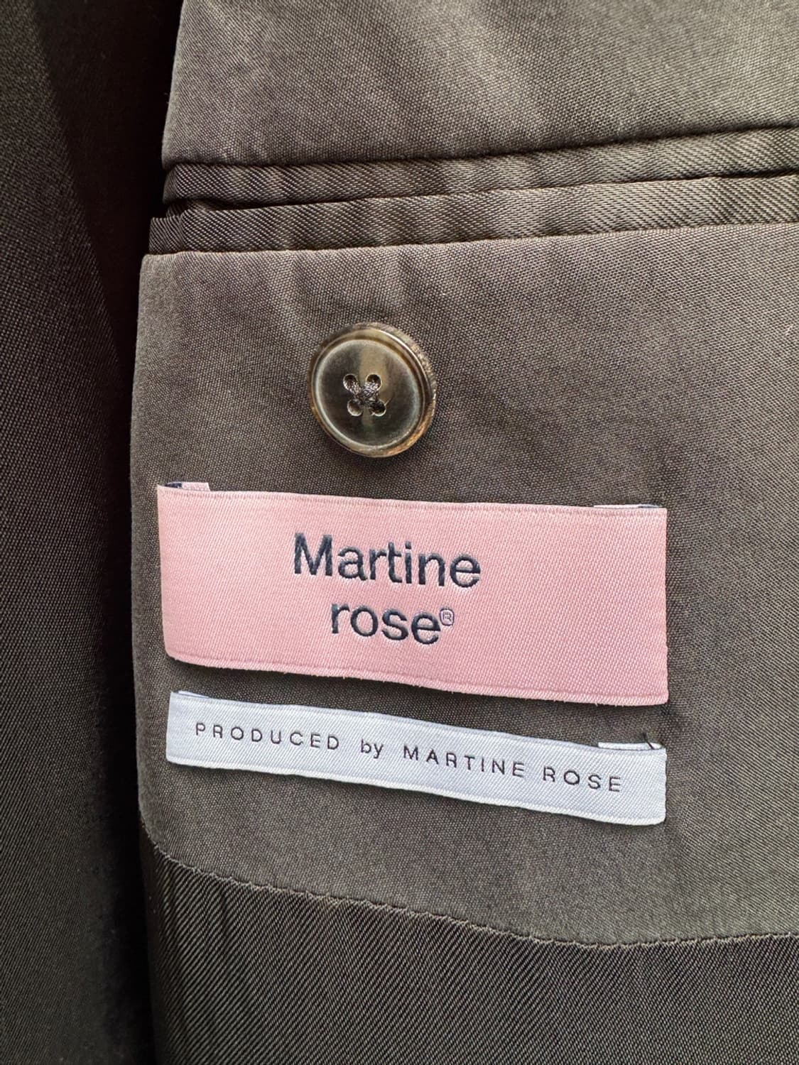 마틴로즈 Satorial 더블 브레스티드 자켓  MARTINE ROSE  상품이미지3