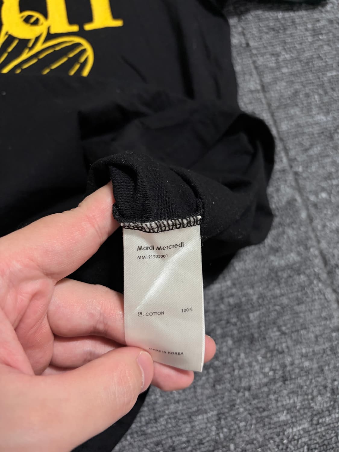 마르디 메크르디 빅로고 반팔티 상품이미지4