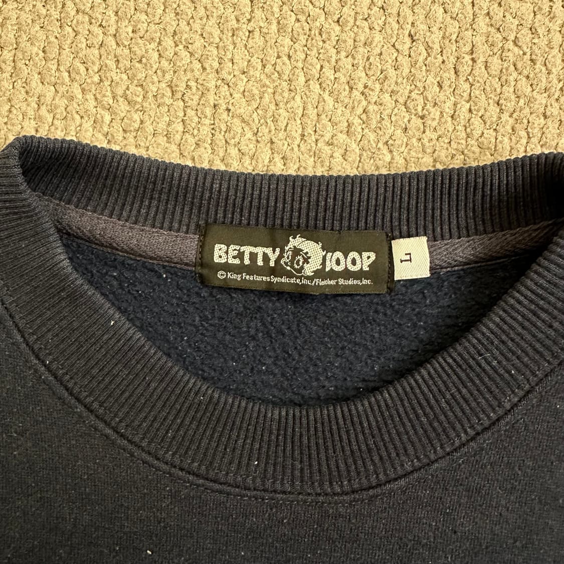 베티붑(​Betty Boop) 맨투맨 상품이미지6