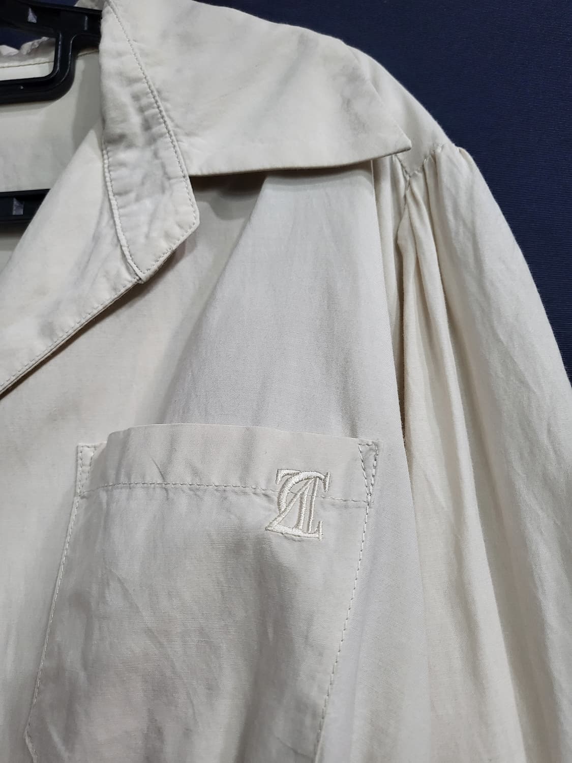 쥬크  크롭 셔츠 블라우스 상품이미지2