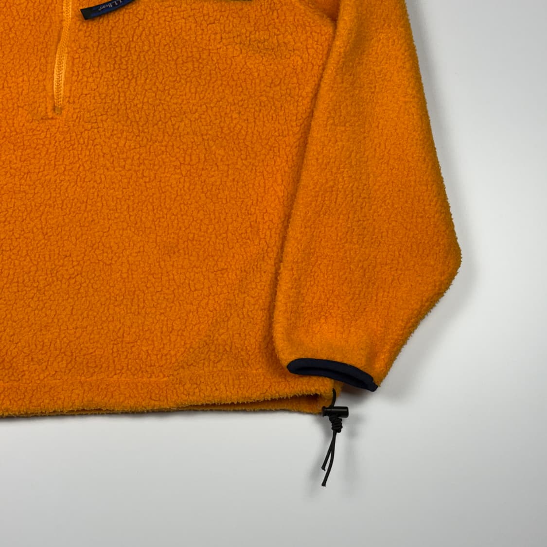 (105) 80s 엘엘빈 헤비 플리스 풀오버 옐로우 상품이미지5