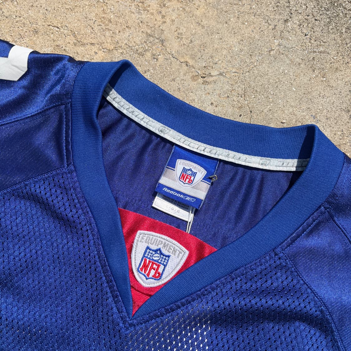 리복 NFL 뉴욕 자이언츠 빈티지 유니폼 져지 L 상품이미지6