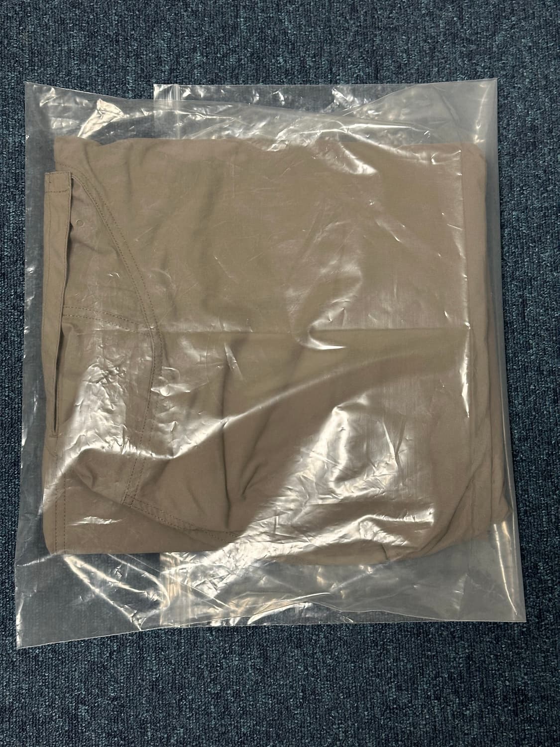 [택포] 유니클로 U 미니멀 후드 롱코트 그레이 XL 상품이미지6