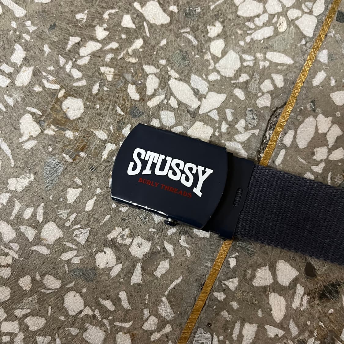 00s 올드 스투시 웹 벨트 상품이미지3