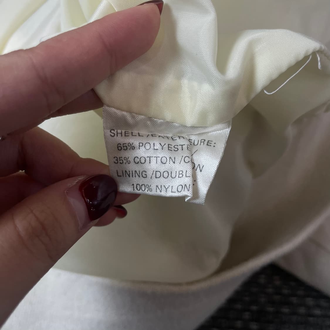 펑크셔널즈 아이보리 해링턴 자켓 XL 상품이미지5