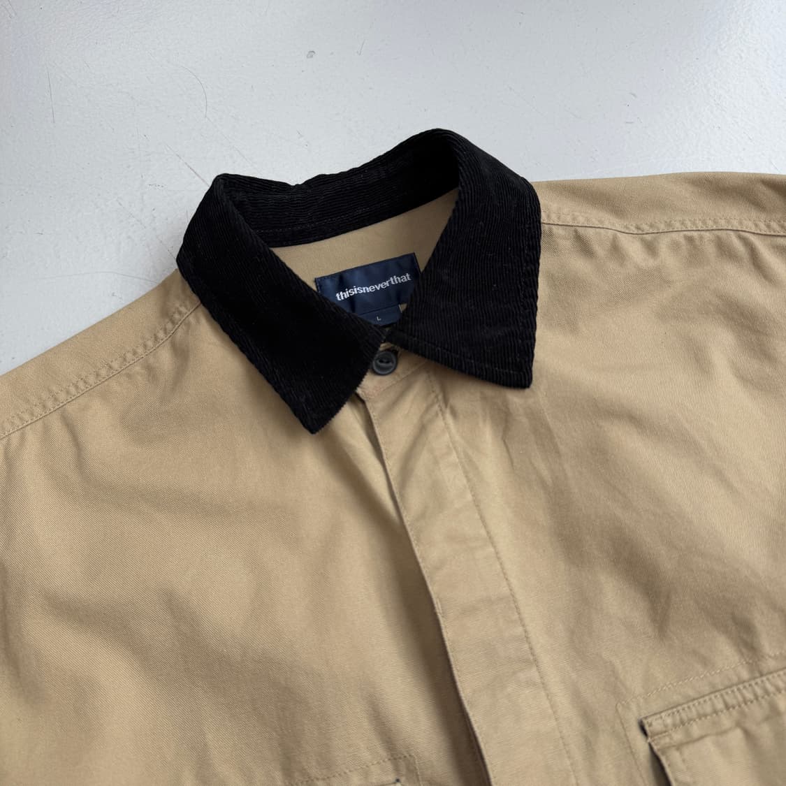 디스이즈네버댓 투포켓 워크 셔츠  상품이미지4