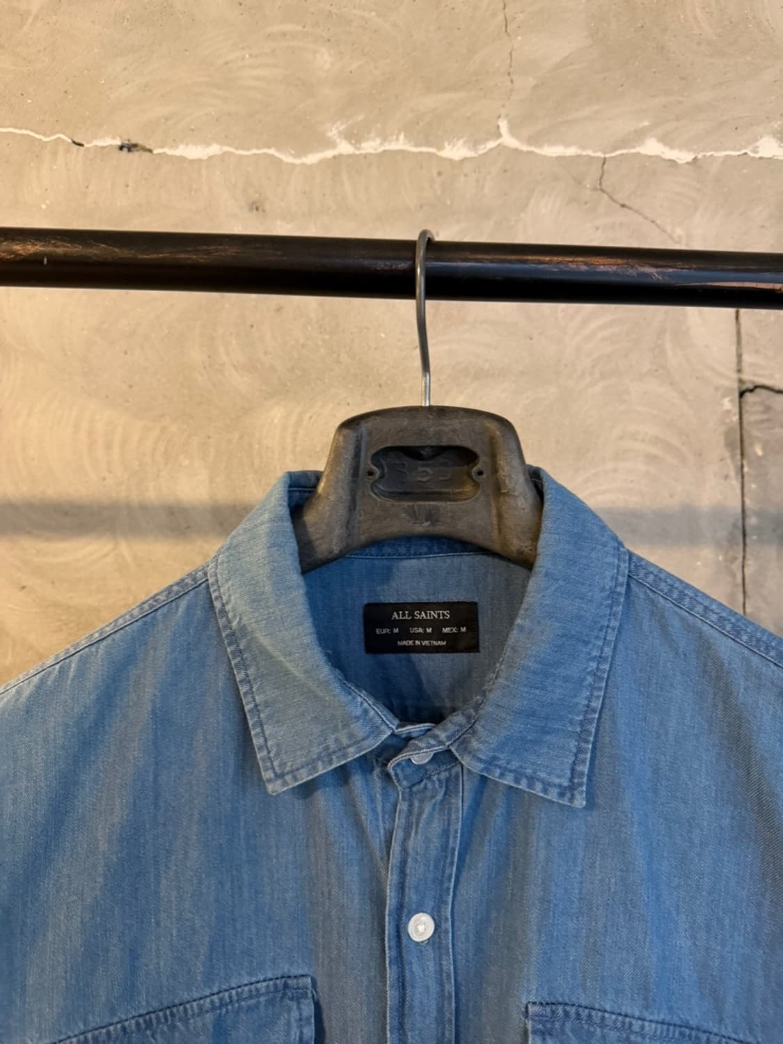 올세인츠 데님 셔츠 100 상품이미지6