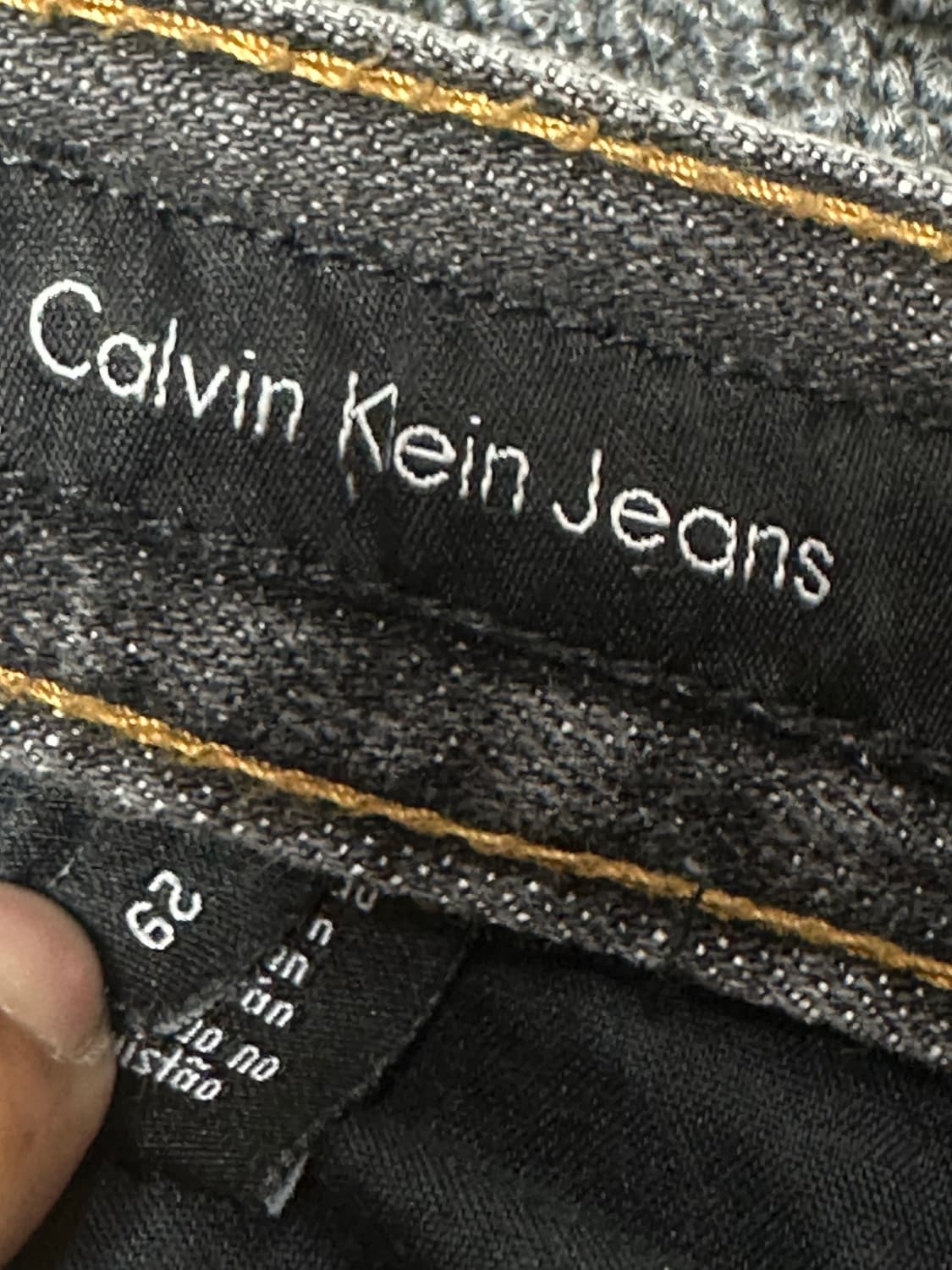 캘빈클라인 회색 청바지 29사이즈 상품이미지5