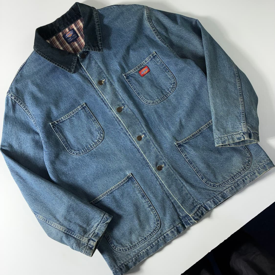 Dickies  디키즈 90,s 데님 초어 워크 자켓  상품이미지3