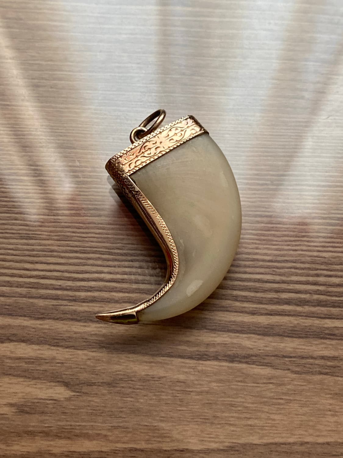 타이거 클로 18k 펜던트 목걸이 판매합니다. 상품이미지2