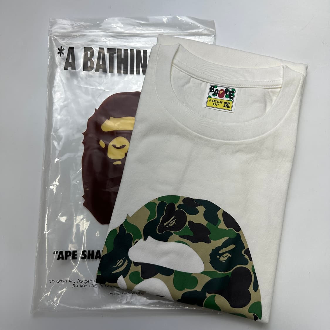 BAPE ABC CAMO BY BATHING APE TEE 베이프 티셔츠 상품이미지2