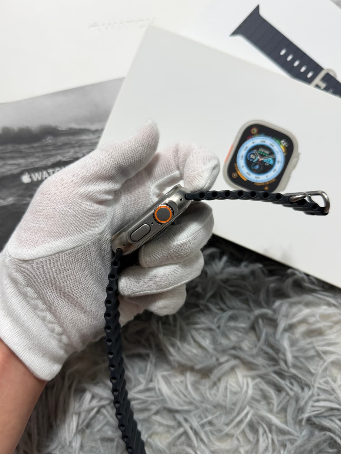 애플워치 울트라 티타늄 49mm 풀박스 상품이미지4
