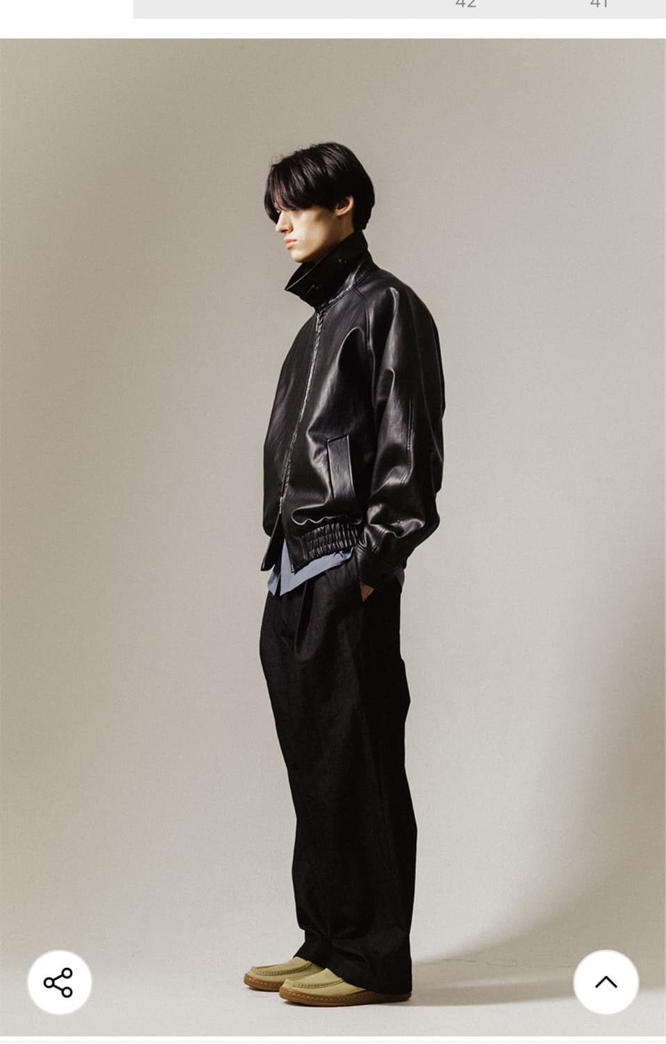 블랭크룸 ARTIFICIAL LEATHER 비건레더자켓 1사이즈 상품이미지5