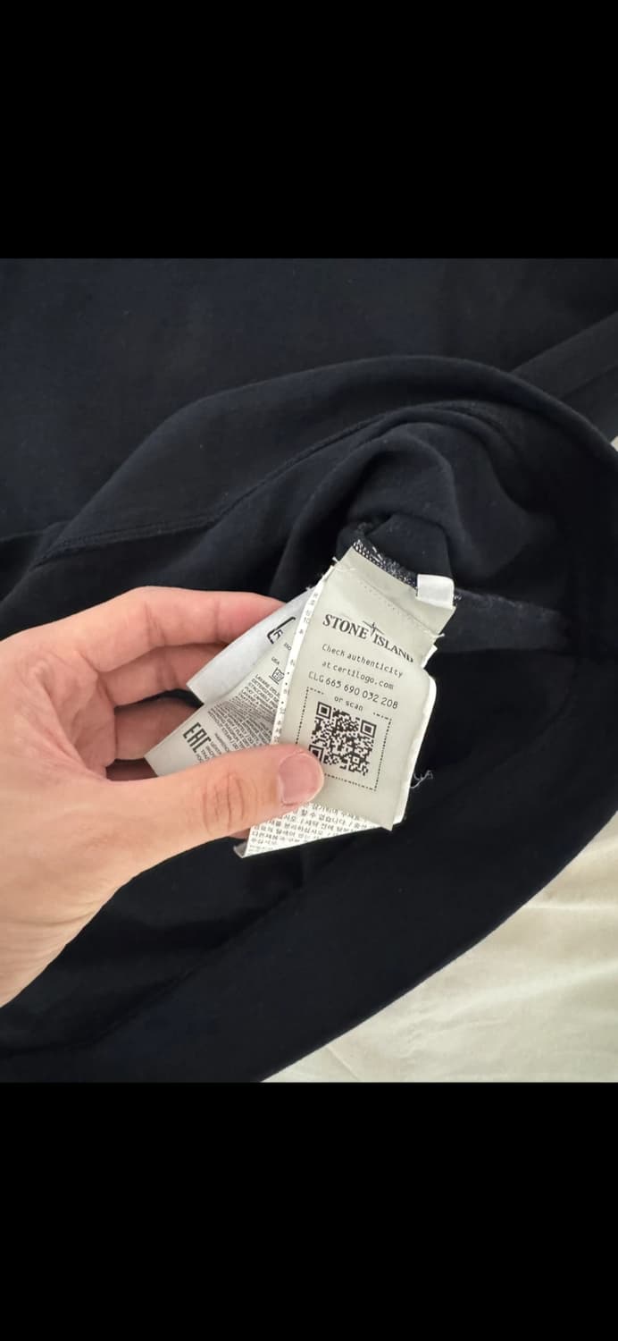스톤아일랜드 블랙 맨투맨 xl 상품이미지3