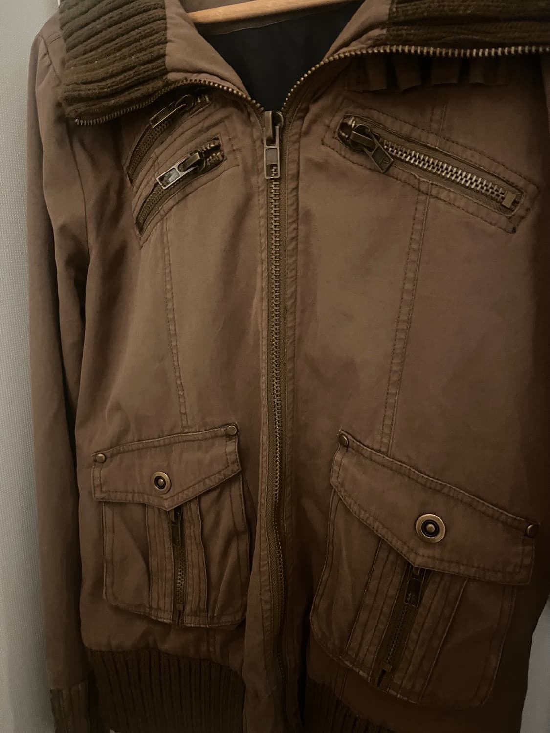 빈티지 하이넥 자켓 상품이미지4