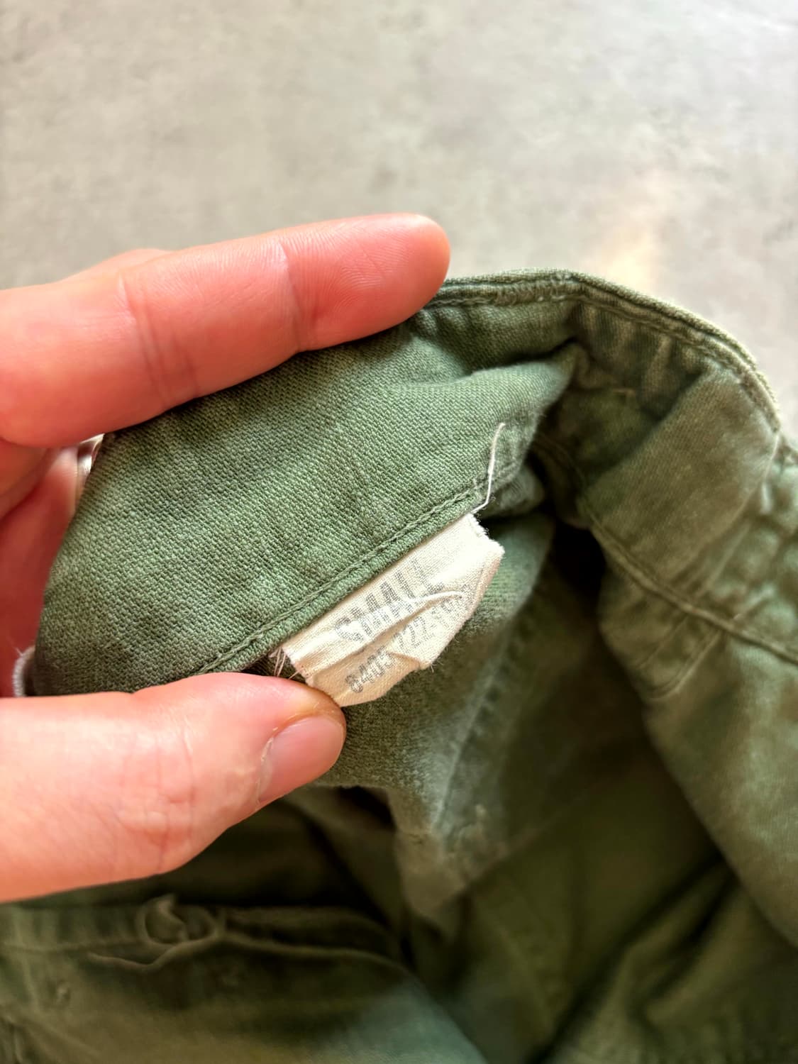 60's 미군 OG 107 퍼티그 팬츠 S(27~28) 전기형 상품이미지6