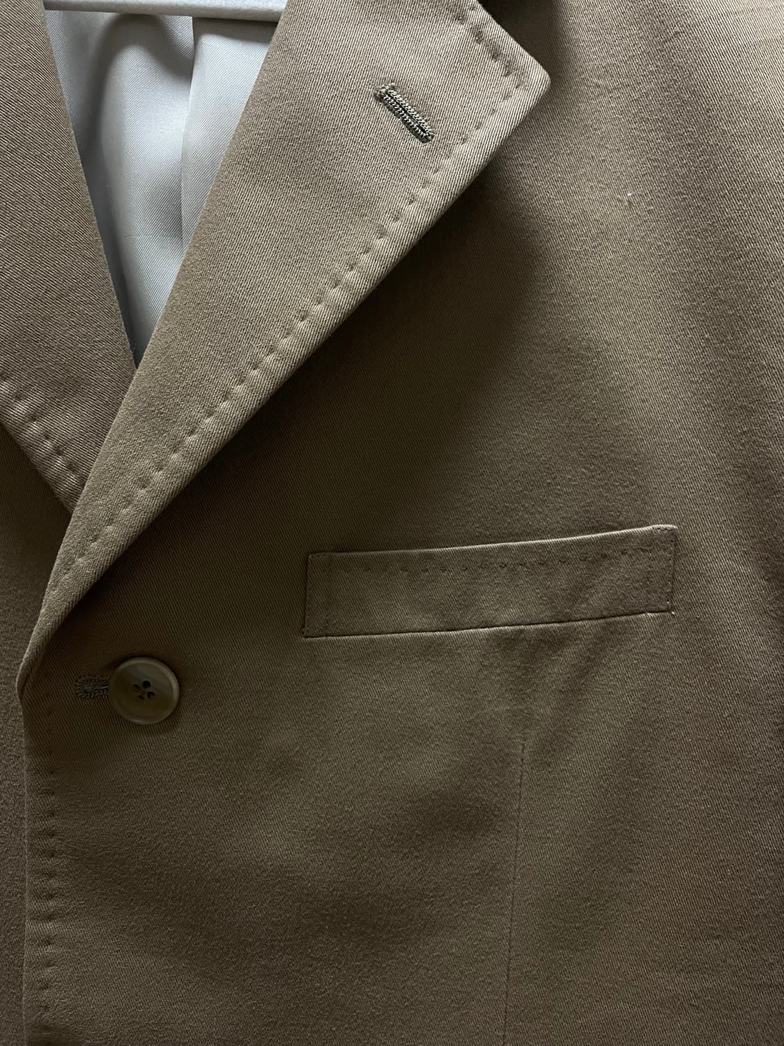 21 suit select 브라운 블레이저 상품이미지3