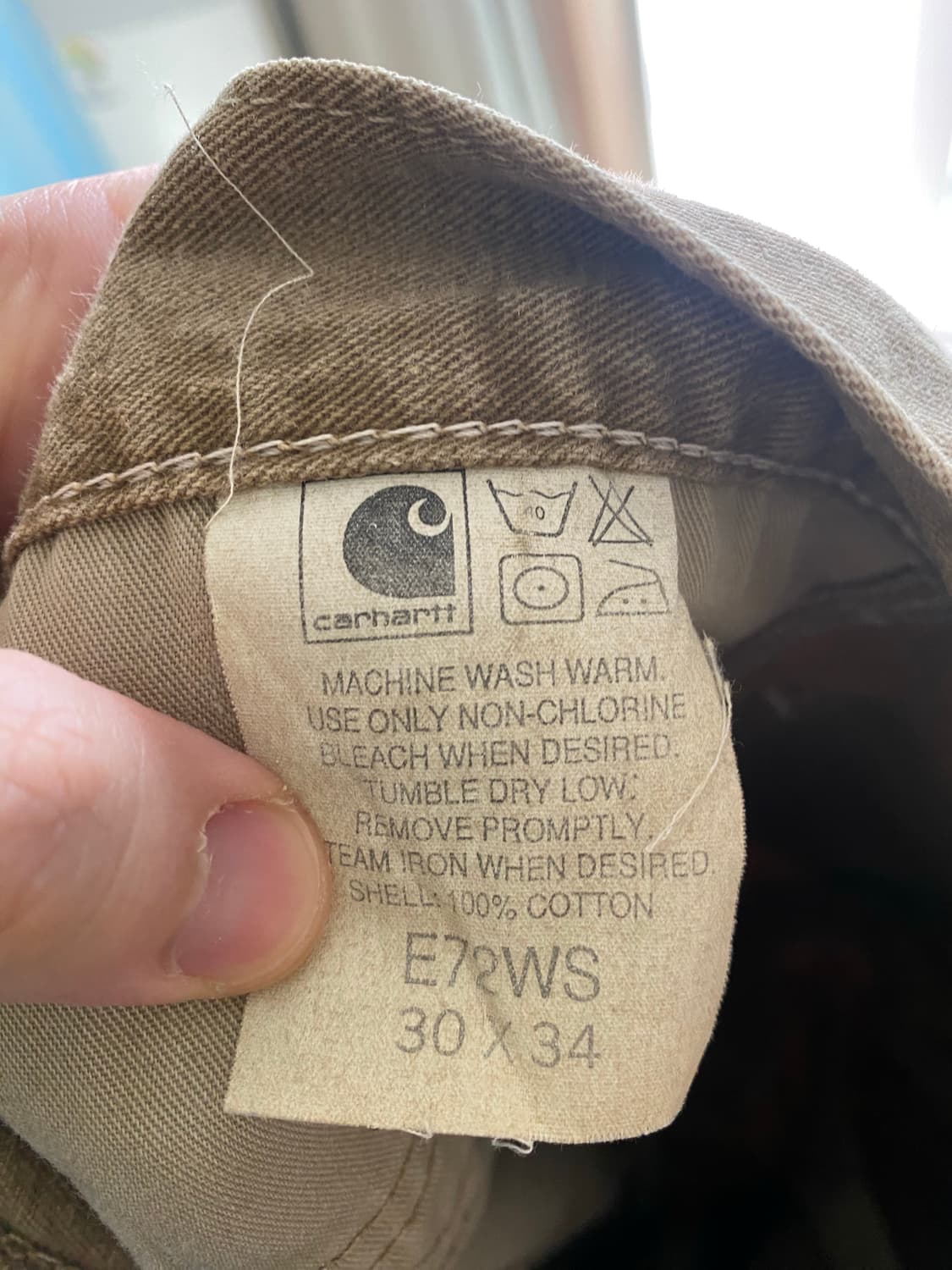빈티지 칼하트 카펜터 팬츠 30 상품이미지4