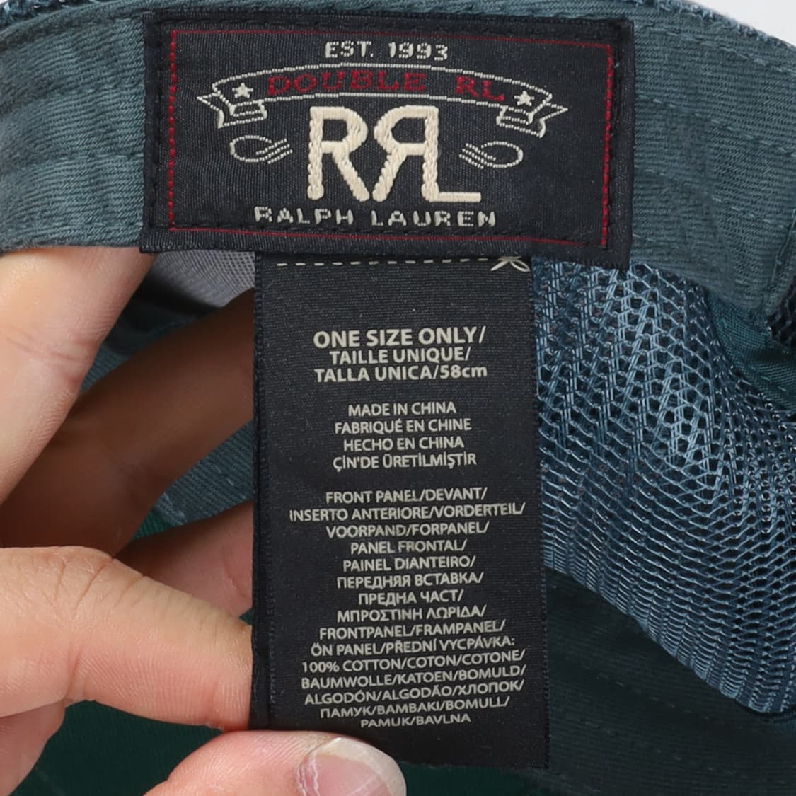 더블알엘 RRL Logo Cap   상품이미지5