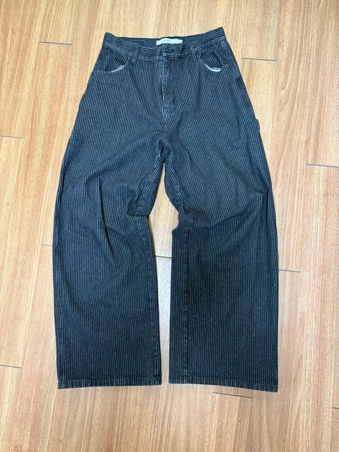 스트라이프 팬츠 상품이미지1