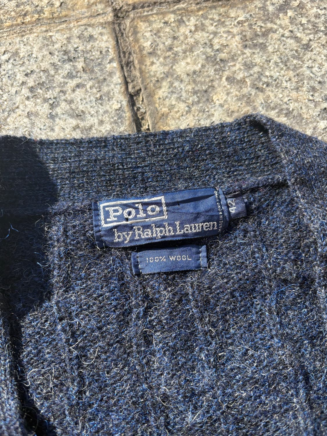 90s 폴로 랄프로렌 울 가디건 상품이미지2