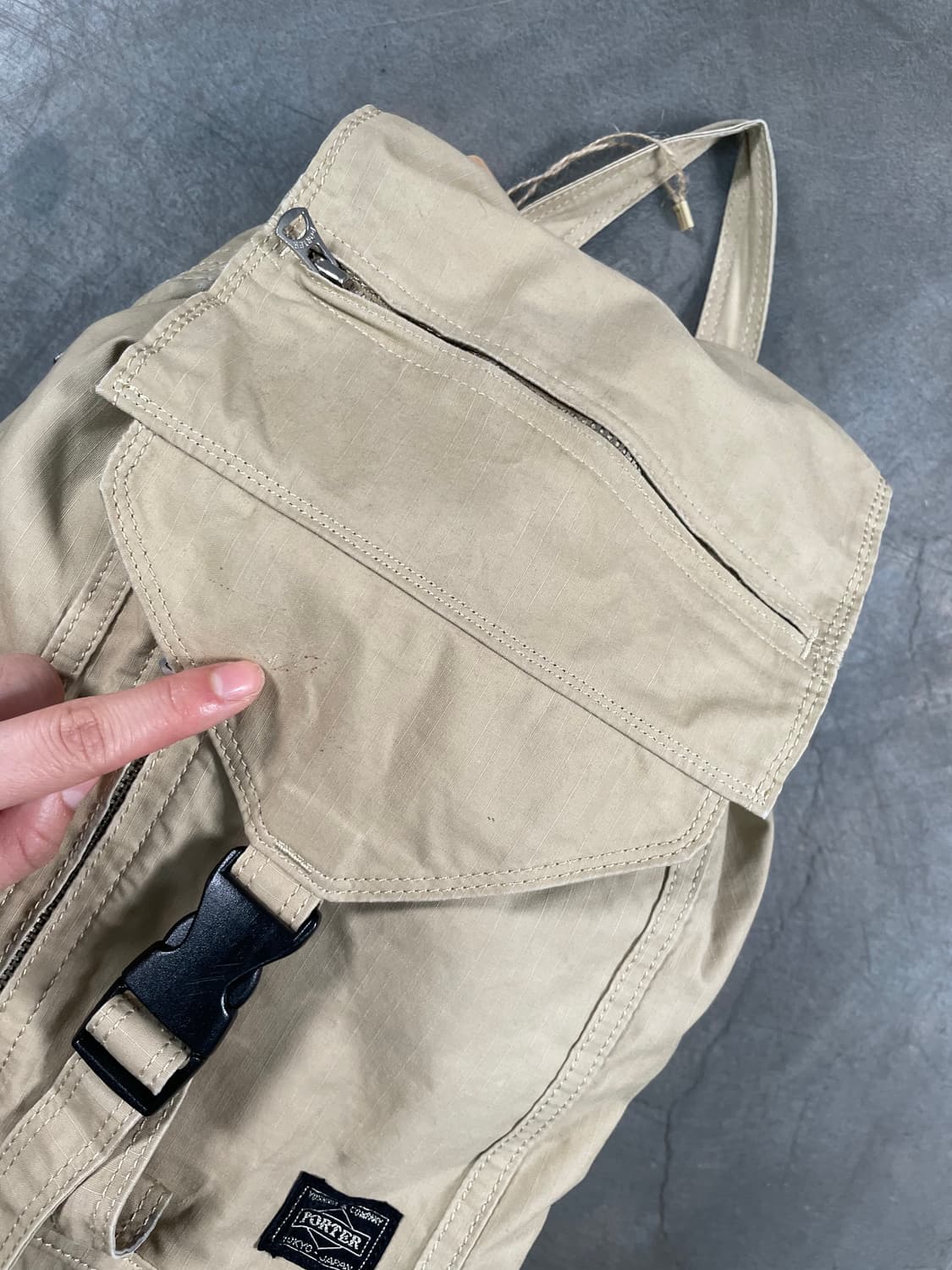 요시다 포터 코튼 럭색 상품이미지4