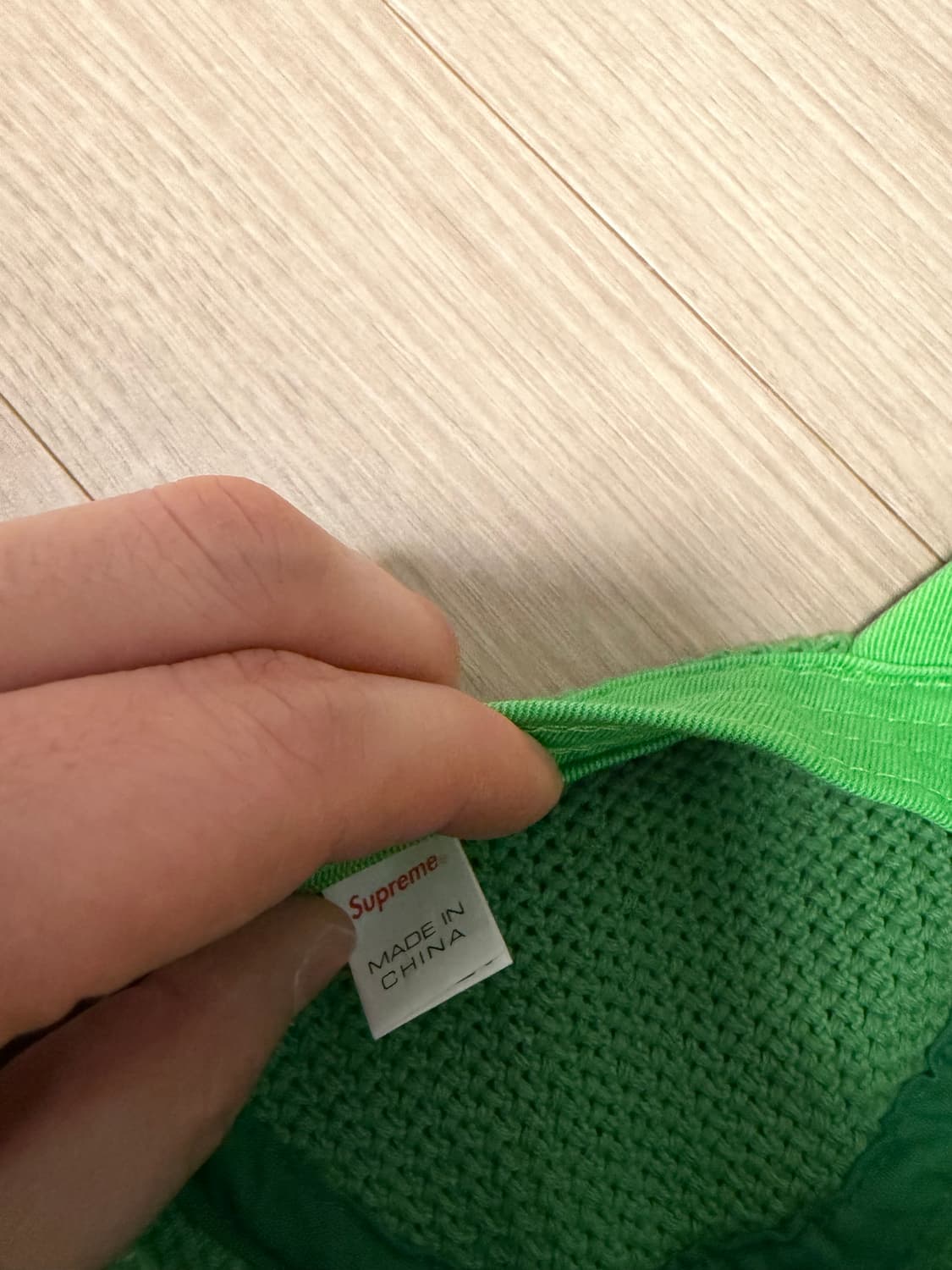 [F] 슈프림 캠프캡 그린 상품이미지3