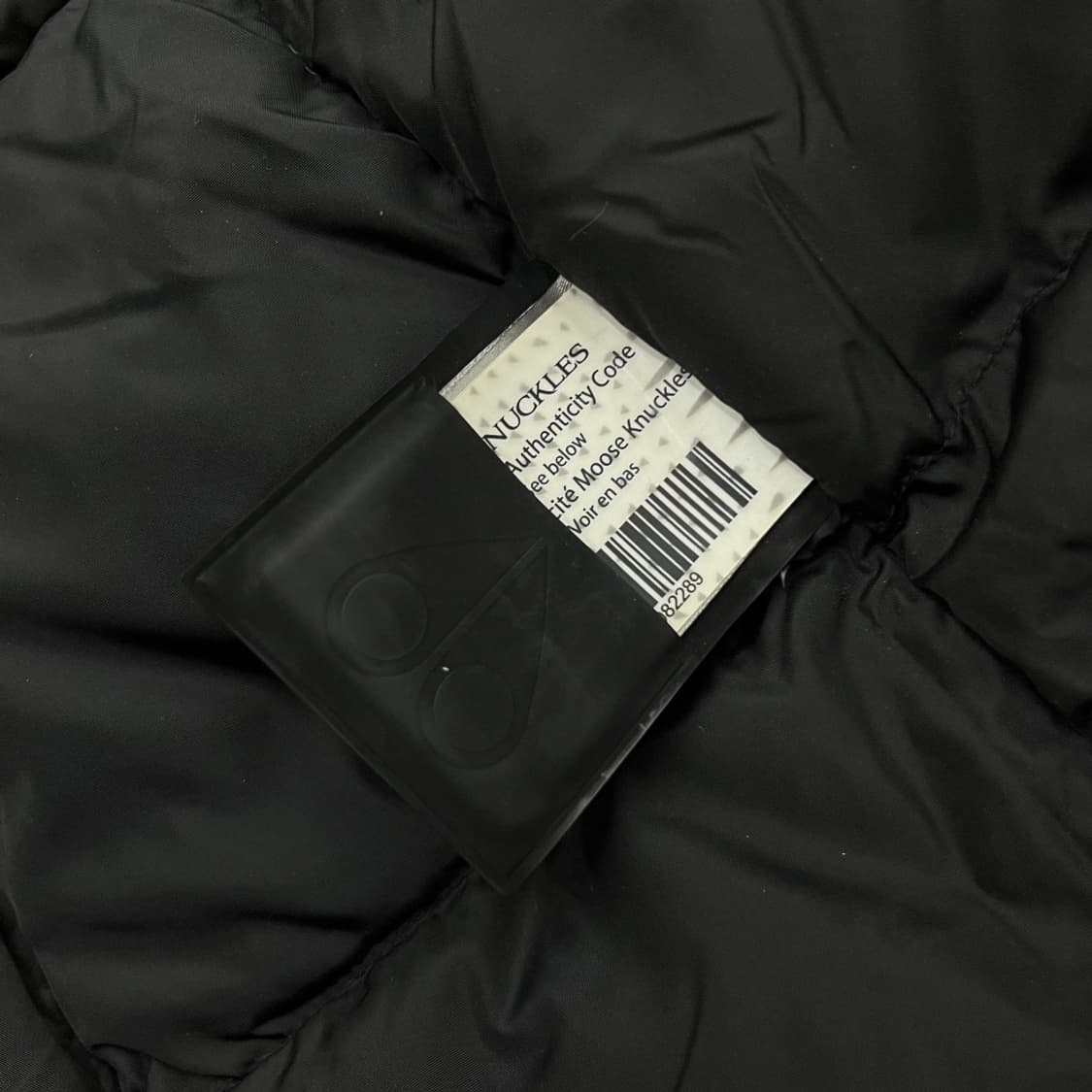 무스너클 울프죠 블랙 후드 스털링 롱패딩 상품이미지9