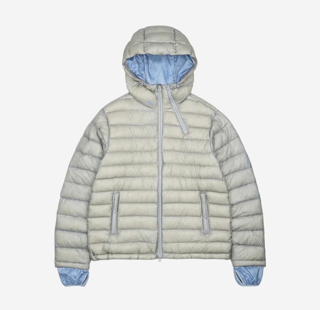 산산기어 서픽스 푸퍼 경량패딩 25fw 그레이 3사이즈 상품이미지1