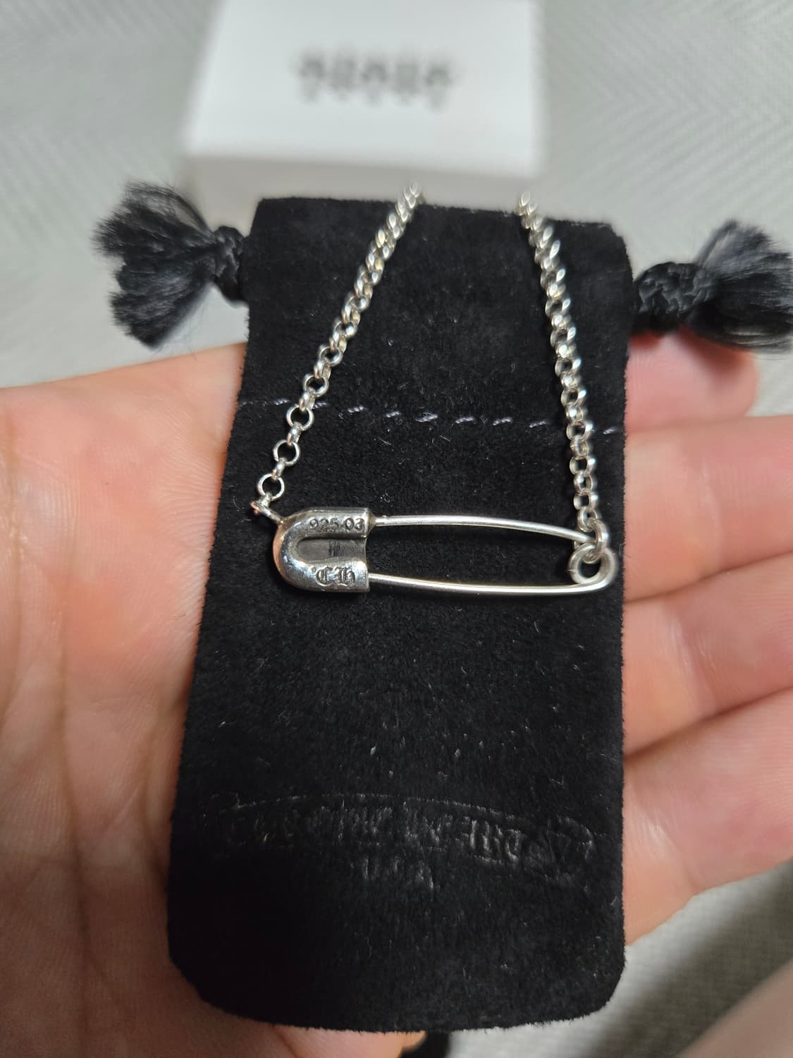 크롬하츠 세이프티핀 다이아1p 상품이미지4