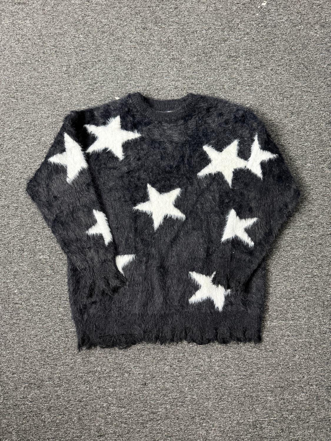 빈티지 스타 데미지 니트 상품이미지1