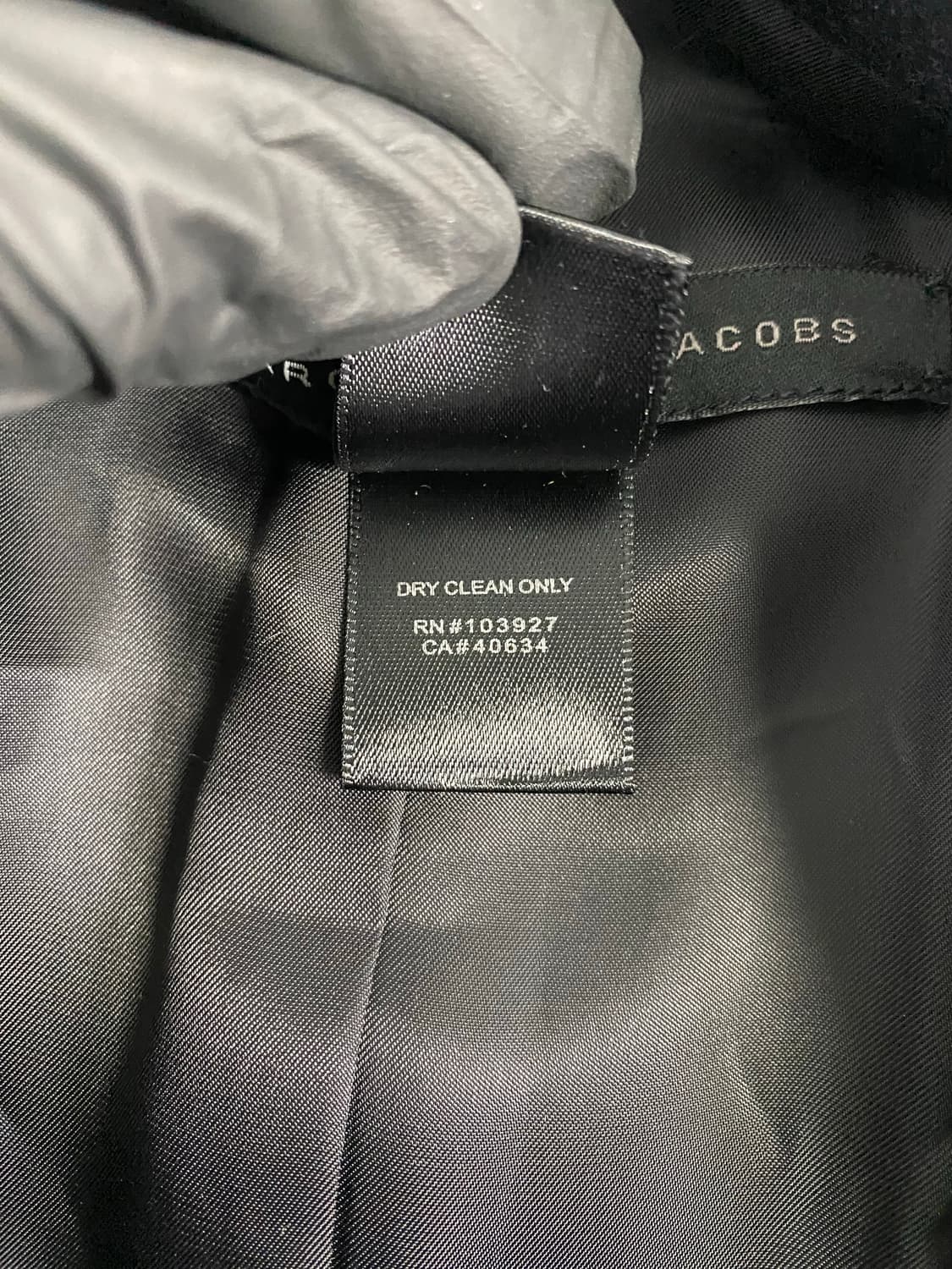 마크 바이 마크제이콥스 네이비 더블 코트 S 상품이미지7