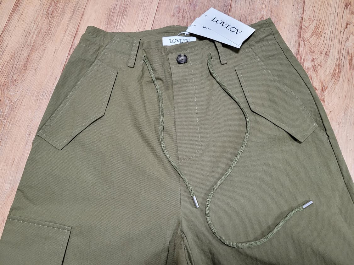 로브로브(LOVLOV) 캠퍼스 카고팬츠 55 새상품 상품이미지6